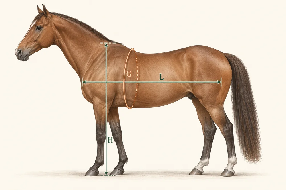 Guide de mesure G, L, H